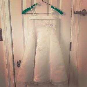 Flower girl dress size 3